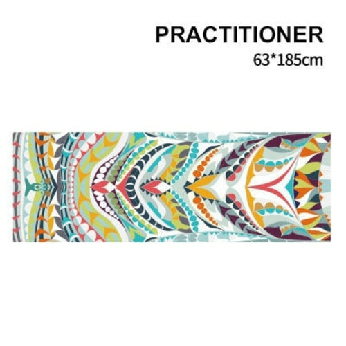 Yoga Mat 185*63cm*1mm Double Layer Non-slip Digital Portable Printing