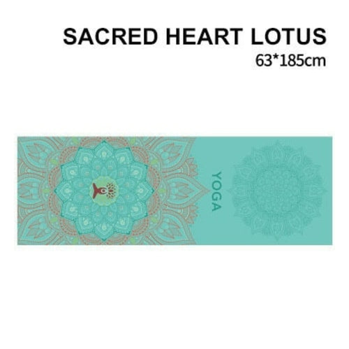 Yoga Mat 185*63cm*1mm Double Layer Non-slip Digital Portable Printing