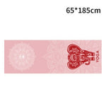 Yoga Mat 185*63cm*1mm Double Layer Non-slip Digital Portable Printing
