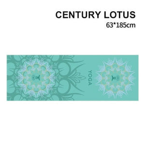 Yoga Mat 185*63cm*1mm Double Layer Non-slip Digital Portable Printing