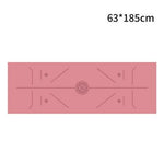 Yoga Mat 185*63cm*1mm Double Layer Non-slip Digital Portable Printing