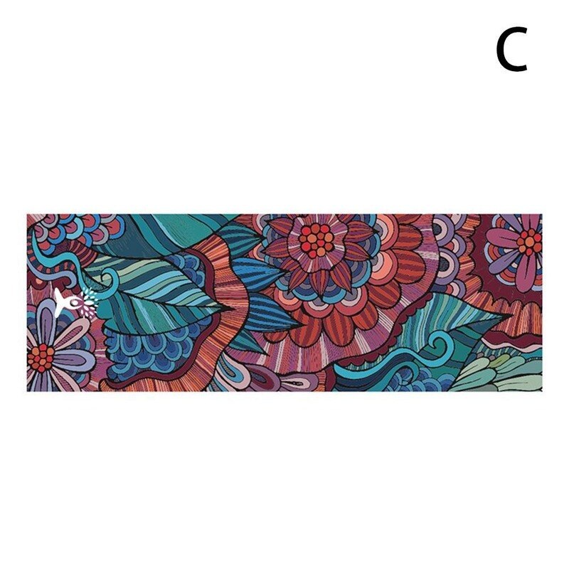 Yoga Mat 185*63cm*1mm Double Layer Non-slip Digital Portable Printing