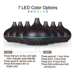 300ml Air Humidifier Essential Oil Diffuser