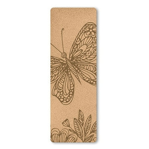 Yoga Mat 4/5/6mm Natural Cork TPE Printed Non-Slip Esterilla Yoga