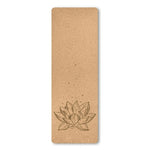 Yoga Mat 4/5/6mm Natural Cork TPE Printed Non-Slip Esterilla Yoga