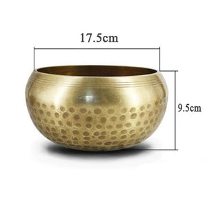 Hammered Tibetan Singing Bowl